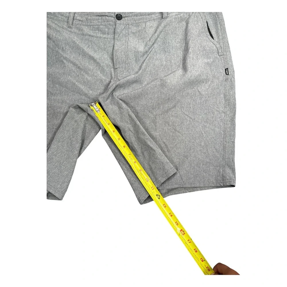 O'Neill Hybrid Shorts Mens 44 Gray Heathered Stretch Boardshorts‎ Walkshorts